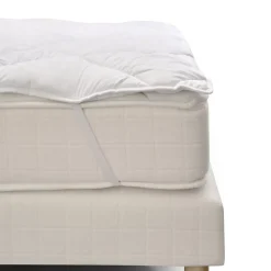 Surmatelas 90x190 cm Confort Moelleux et Respirant LAVABLE À 95 C