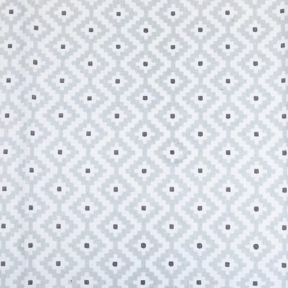 Tablier imprimé Etnik - gris - coton 60x80 cm - Atmosphera