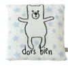 Taie de coussin en coton bio OURSON