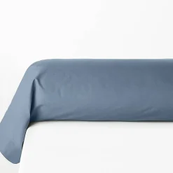 Taie de traversin Carina 85x185cm bleu orage - Atmosphera