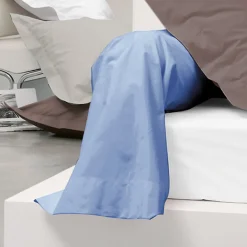 Taie de traversin uni 185X43 cm coton ALTO Belle ile