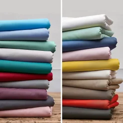 Taie de traversin uni 230X43 cm coton ALTO Calcium