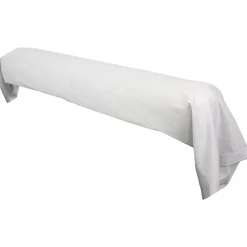 Taie de traversin uni 230X43 cm coton ALTO Calcium