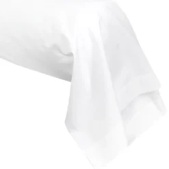 Taie de traversin uni 230x43 cm coton ALTO Blanc