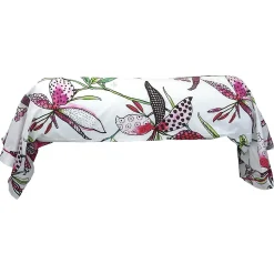 Taie de traversin 200x43 cm coton PÉNÉLOPE Rose