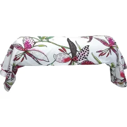 Taie de traversin 240x43 cm coton PÉNÉLOPE Rose