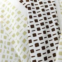 Taie de traversin 86X240 cm coton NIAGARA marron Châtaigne