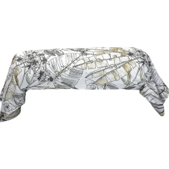 Taie de traversin 240x43 cm coton SUMATRA gris Fusain