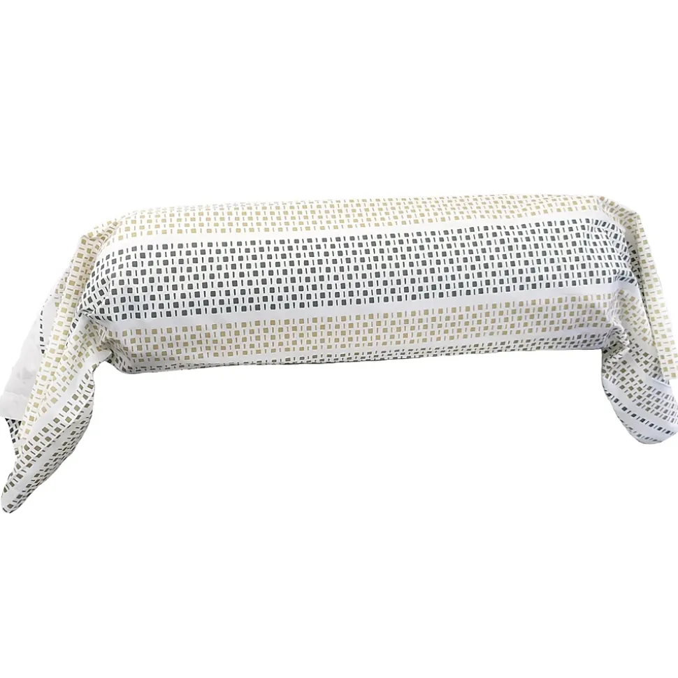 Taie de traversin 240x43 cm coton NIAGARA vert Kaki