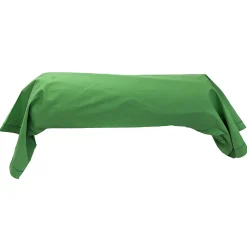 Taie de traversin 240x43 cm en coton ÉVASION Vert fougère