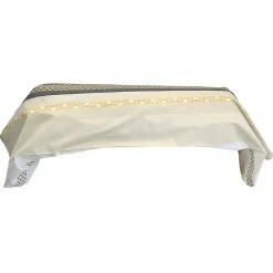 Taie de traversin 240x43 cm percale coton MARLOW Miel