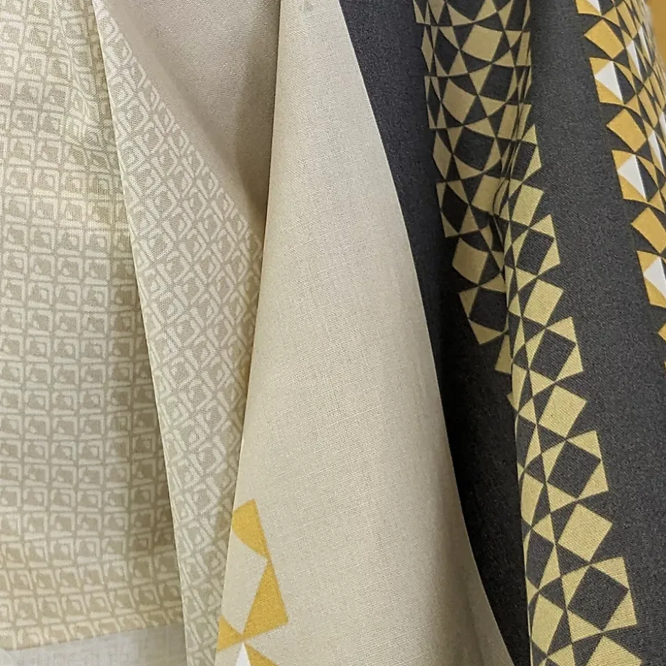 Taie de traversin 240x43 cm percale coton MARLOW Miel