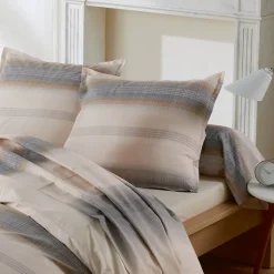 Taie de traversin 140x43 cm percale coton ESTEBAN Beige