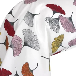 Taie de traversin 140x43 cm Percale pur coton GINKGO Rose