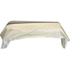 Taie de traversin 140x43 cm percale coton MARLOW Miel