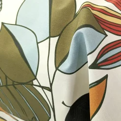 Taie de traversin 43X240 cm percale coton CASCADE vert Sauge