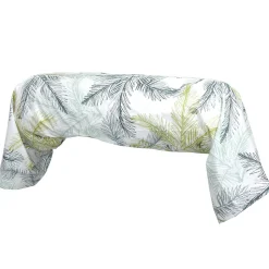 Taie de traversin 200x43 cm percale coton TRINIDAD mousson