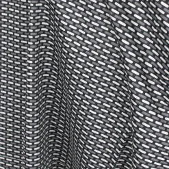 Taie de traversin 240x43 cm satin de coton ENZO noir