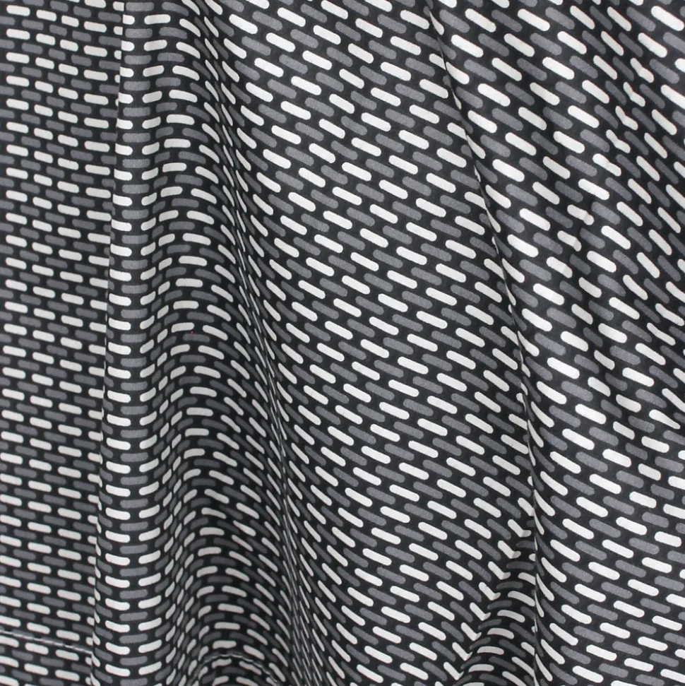 Taie de traversin 240x43 cm satin de coton ENZO noir