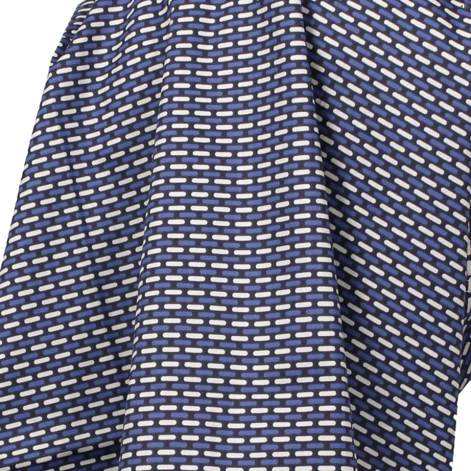 Taie de traversin 200x43 cm satin de coton ENZO bleu