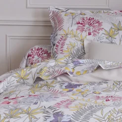 Taie de traversin 240x43 cm satin de coton ANAÏS multicolore