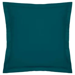 Taie d'oreiller - coton - bleu - 63x63 cm - Atmosphera