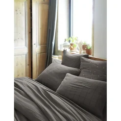 Taie d'oreiller Brodée Déco 