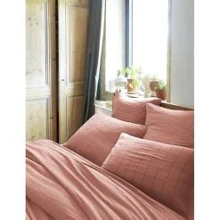 Taie d'oreiller Brodée Déco 