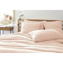 Taie d'oreiller Brodée Déco "Gaïa Boho" 60 x 60 cm & 50 x 70 cm "Gaze de Coton" - Gaïa Boho Guimauve - 60 x 60 cm