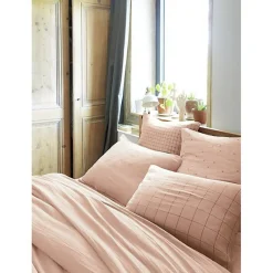 Taie d'oreiller Brodée Déco 