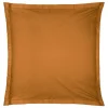 Taie d'oreiller Carina coton 63x63cm jaune cumin - Atmosphera