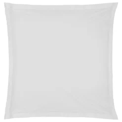 Taie d'oreiller en coton - blanc 63x63 cm - Atmosphera