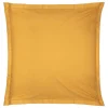 Taie d'oreiller en coton - jaune moutarde 63x63 cm - Atmosphera