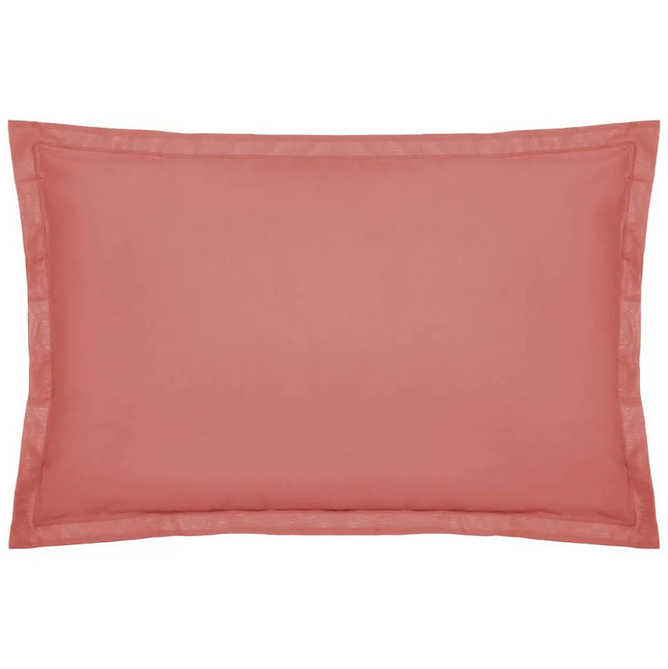 Taie d'oreiller en coton - rose blush 50x70 cm - Atmosphera