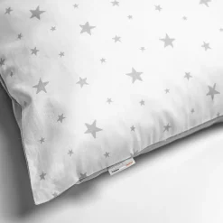 Taie d'oreiller en coton réversible Stella