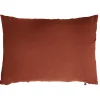Taie d'oreiller en double gaze de coton 50 x 70 cm Terracotta