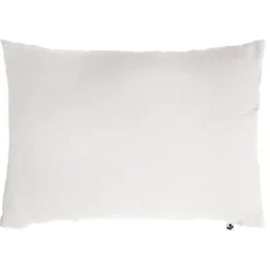 Taie d'oreiller en double gaze de coton 50 x 70 cm Blanc