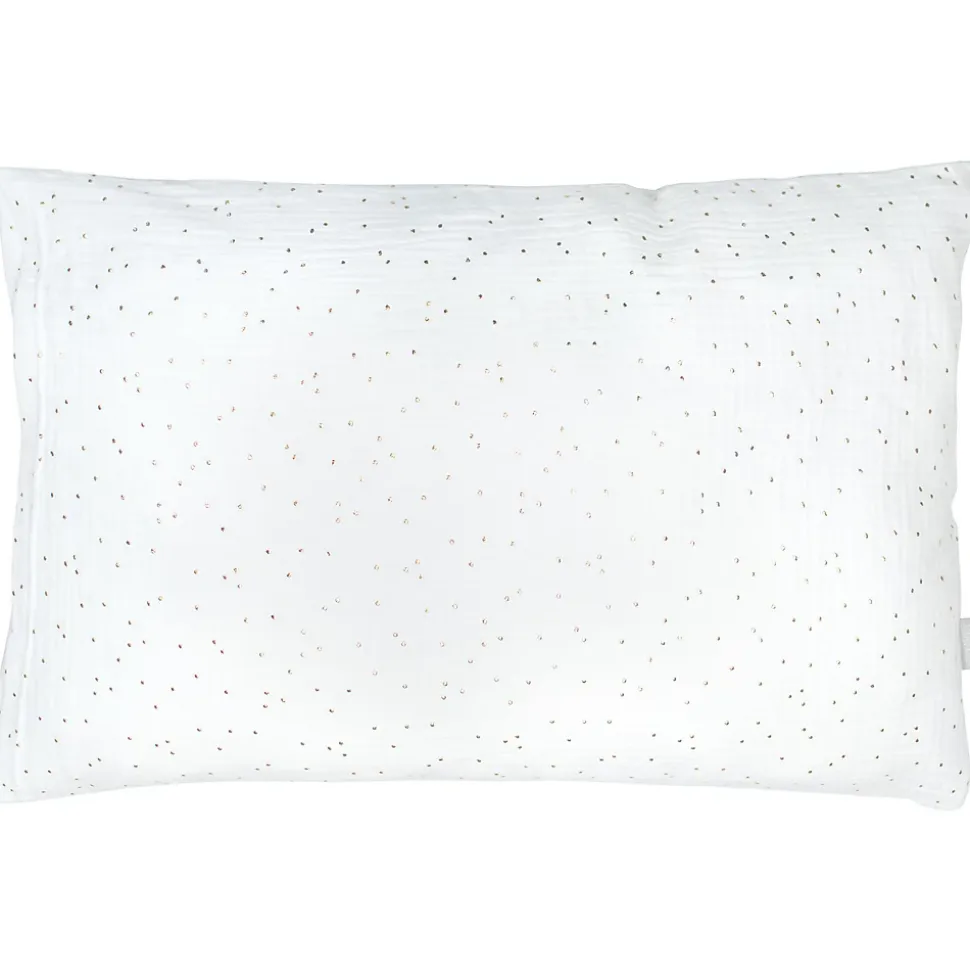 Taie d'oreiller en gaze de coton Jeanne