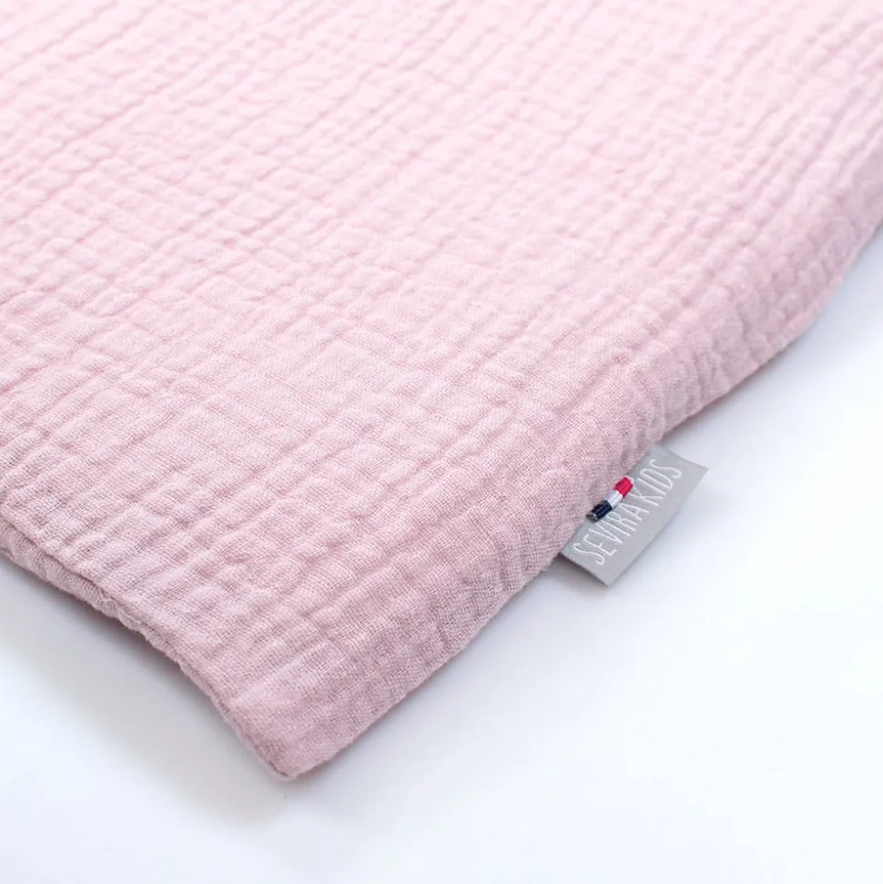 Taie d'oreiller en gaze de coton Jeanne