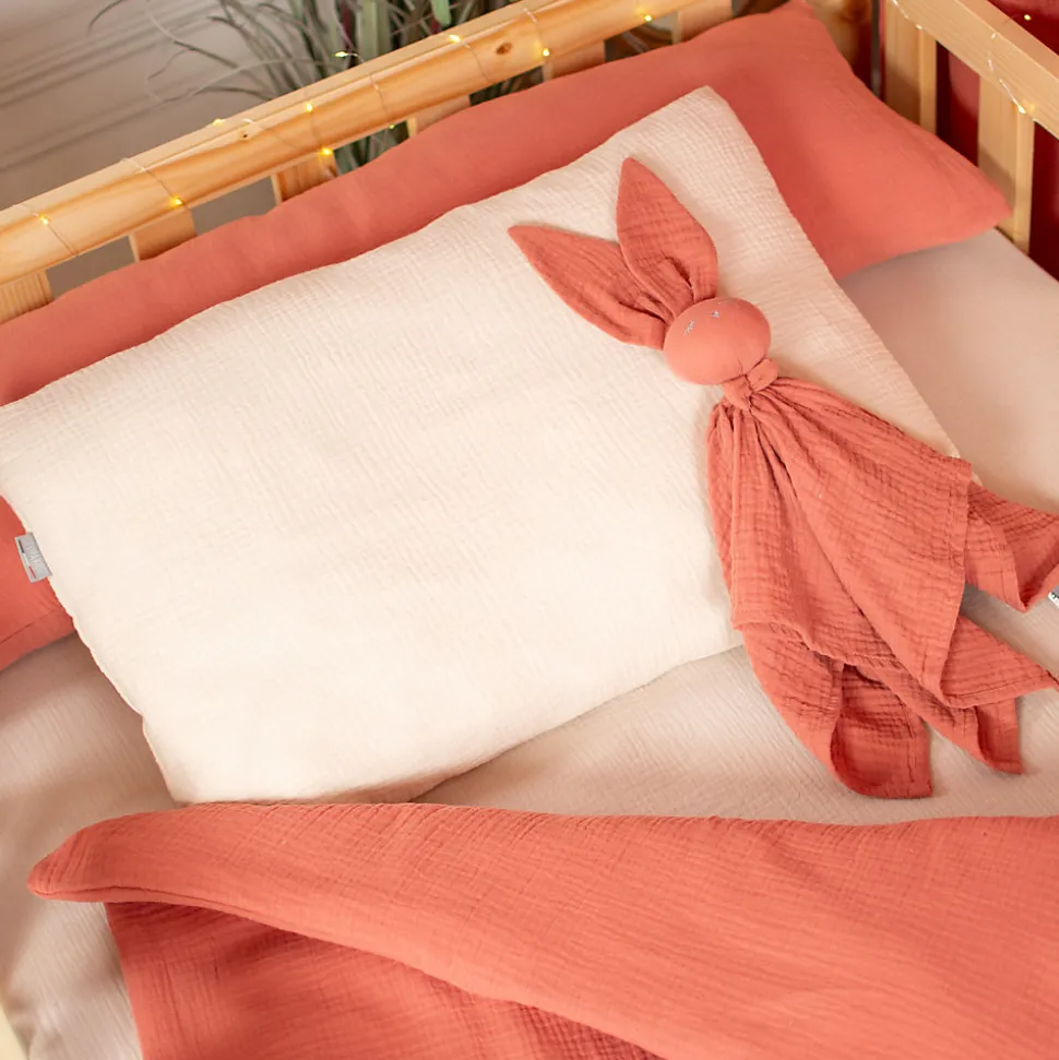 Taie d'oreiller en gaze de coton Jeanne