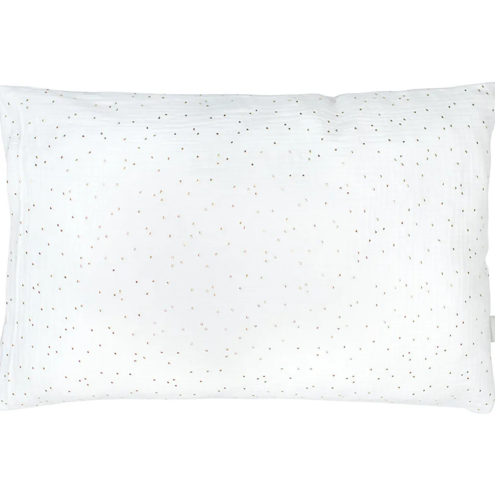 Taie d'oreiller en gaze de coton Jeanne