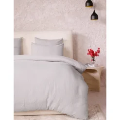 Taie d'39oreiller en gaze de coton lave Douce