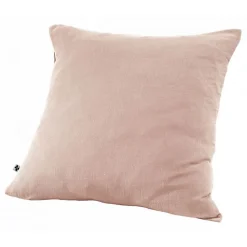 Taie d'oreiller "Gaïa" 60 x 60 cm & 50 x 70 cm "Gaze de Coton" - Gaïa Guimauve - 60 x 60 cm
