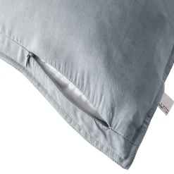 Taie d'oreiller "Lysandre" toutes dimensions "Lyocel" L'effet Papillon - Lysandre Stone - Taie d'oreiller 63 x 63 cm