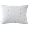 Taie d'oreiller Pois Doré Déco "Gaïa Chic" 60 x 60 cm & 50 x 70 cm "Gaze de Coton" - Gaïa Chic Chantilly - 50 x 70 cm