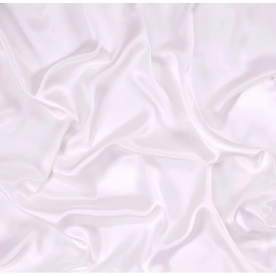 Taie d'oreiller "Silk" Soie de mûrier Coton pur - Silk Ivoire - 50 x 70 cm