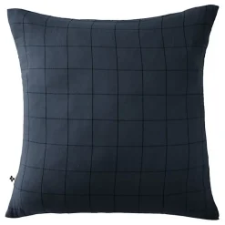 Taie d'oreiller Tissé-teint grands carreaux Déco 
