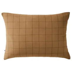 Taie d'oreiller Tissé-teint grands carreaux Déco 
