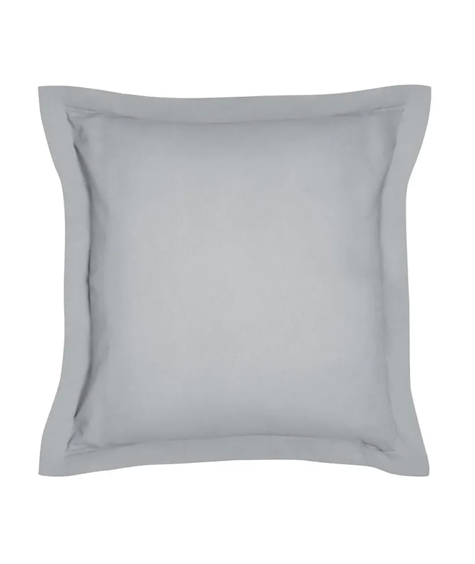 Taie d'oreiller TODAY Essential - 63 x 63+5 cm - 100% Coton uni - Acier