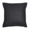 Taie d'oreiller TODAY Essential - 63 x 63+5 cm - 100% Coton uni - Fusain